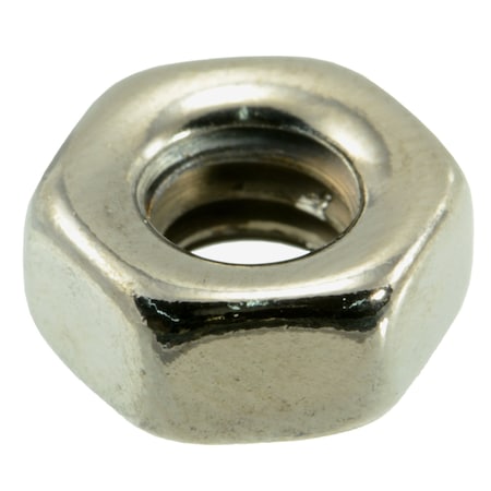 Midwest Fastener Hex Nut, 1/4"-20, Steel, Grade 5, Black Chrome, 10 PK 34103